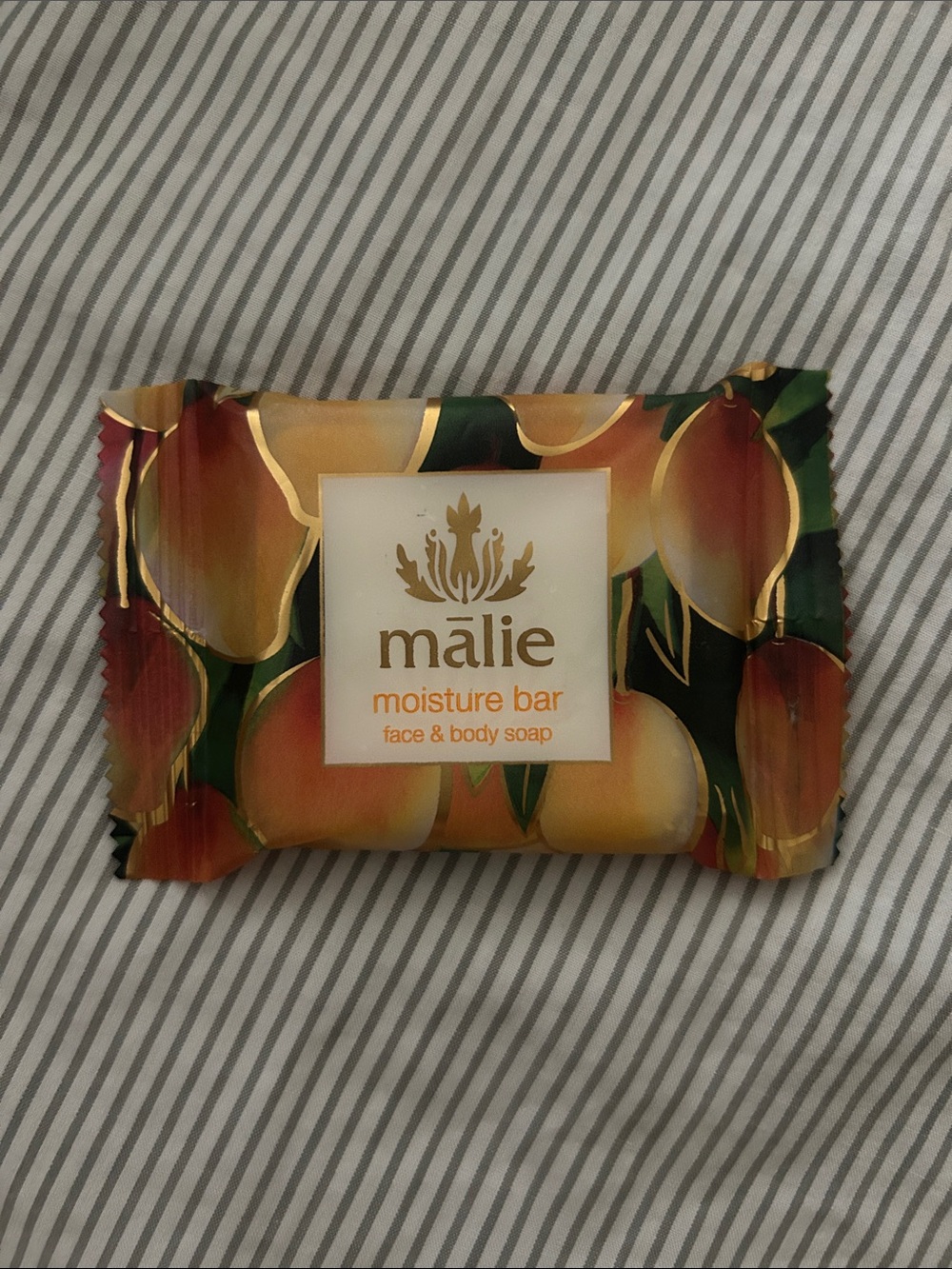 Malie🥭Organic Mini Moisture Face & Body Bar Soap / New Never Used / Sealed